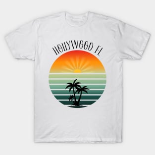 Hollywood Florida Sunrise T-Shirt